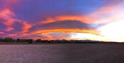 View of North Las Vegas, Nevada. 