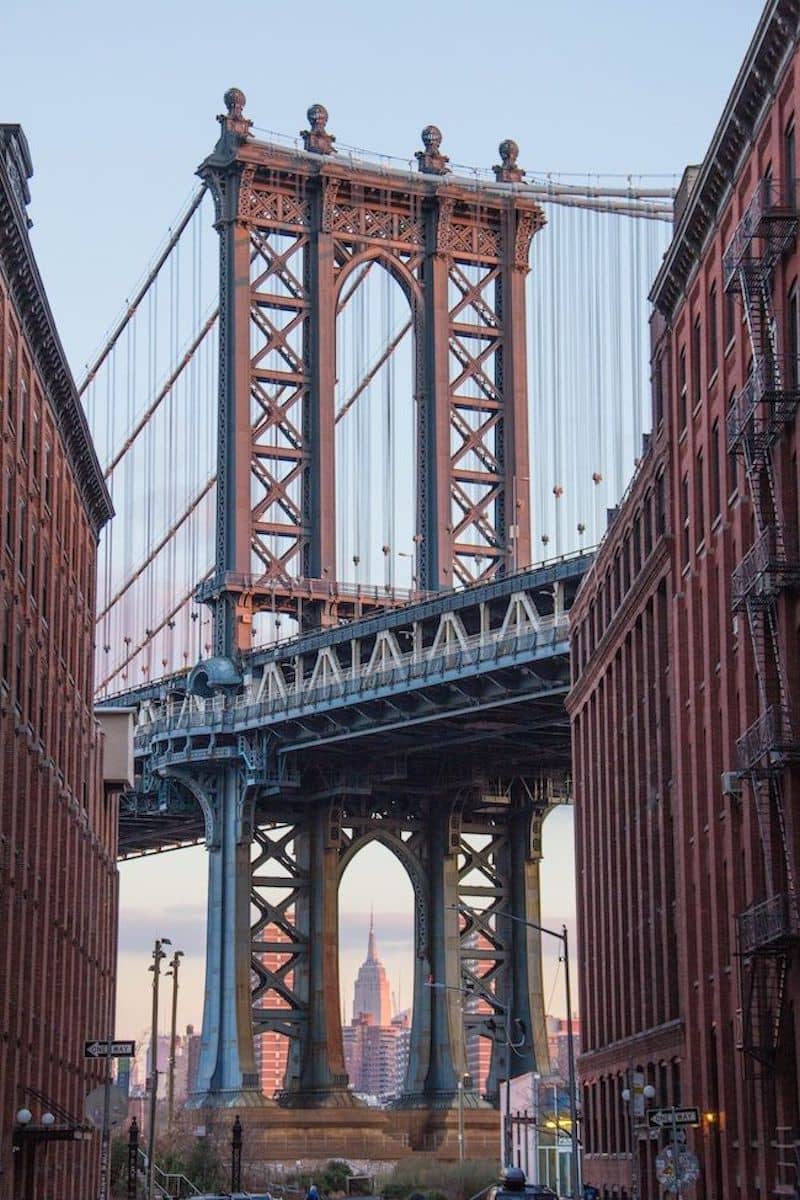 Bridge in Brooklyn.