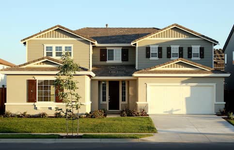 House With Wood Shutters