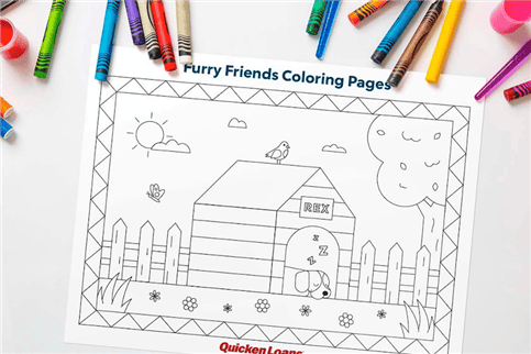 Furry Friends Coloring Pages
