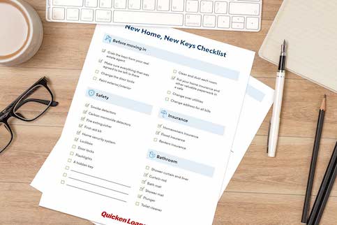 New home checklist.