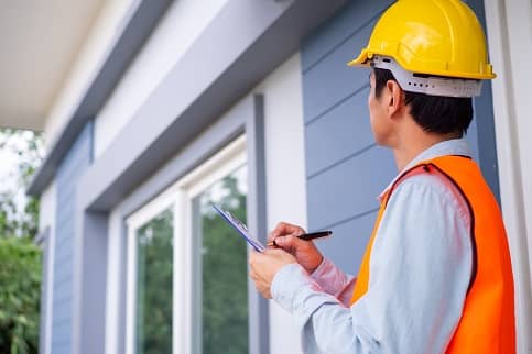 Exterior home inspection