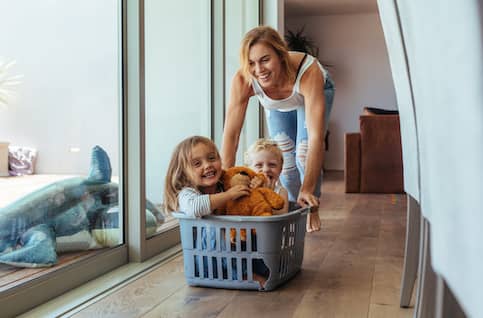 Mother With Children