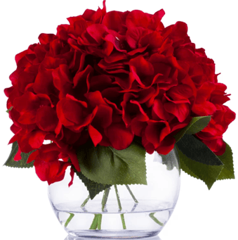 Rose floral arrangement.