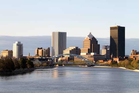 Rochester New York Skyline